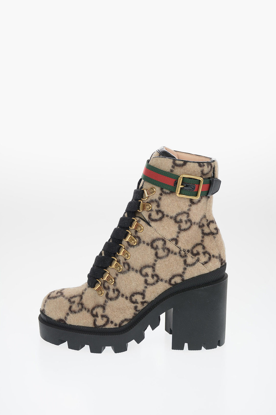 Gucci 9 cm wool High heel ankle boots women - Glamood Outlet