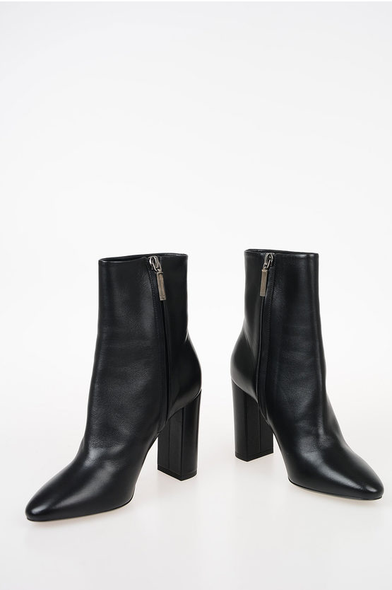 Shop Saint Laurent 9cm Nappa Leather Boots