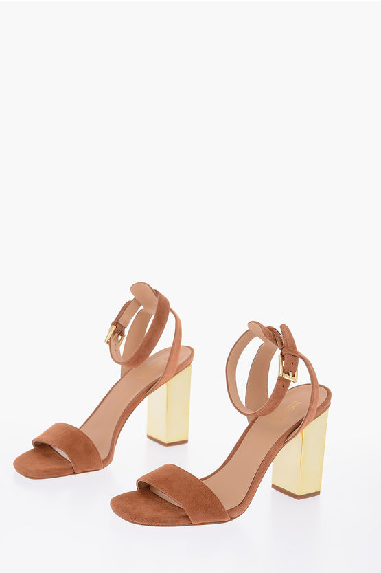 Michael Kors 9cm suede leather Ankle-strap sandals women Glamood