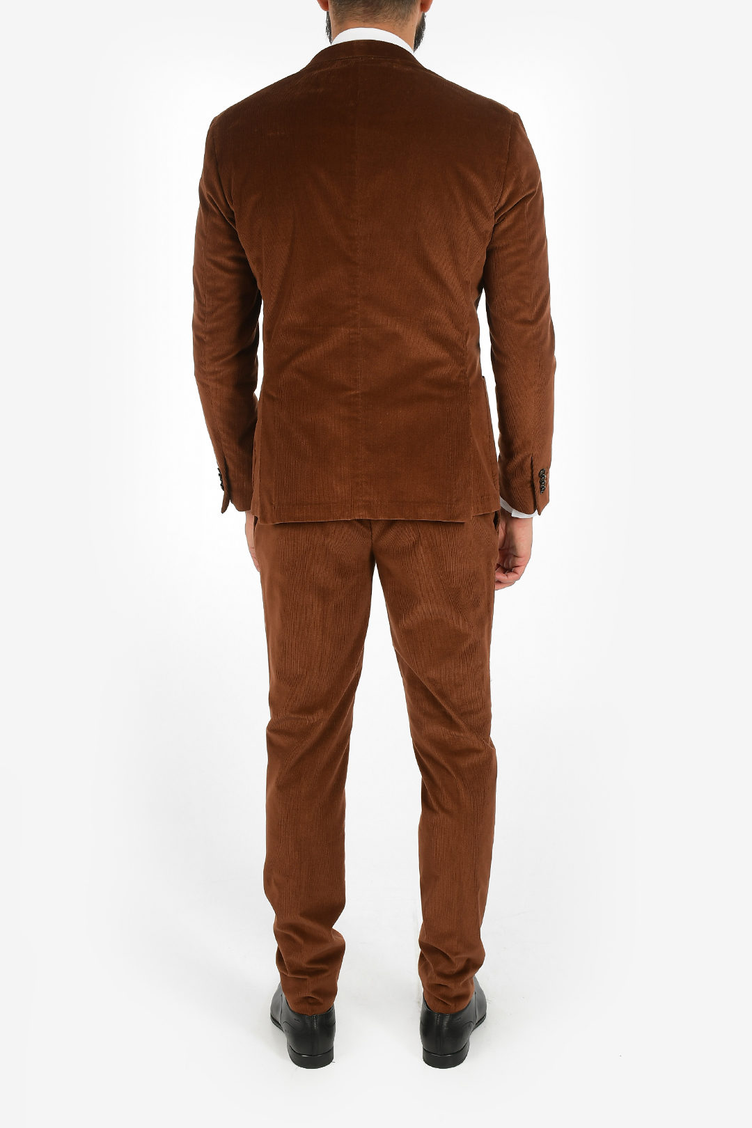 Corneliani abito 2 bottoni GATE in velluto a Coste Drop 7R uomo - Glamood  Outlet
