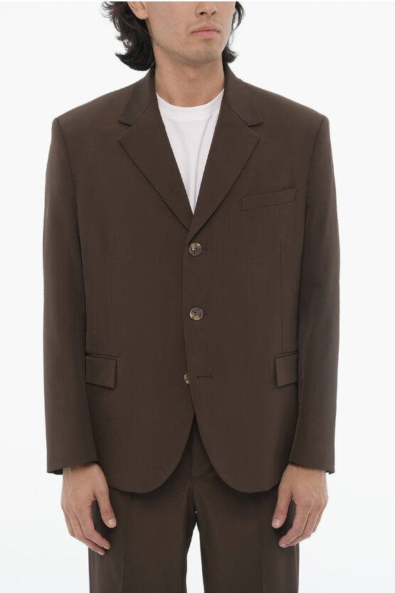 Abito 3 Bottoni Slim Fit Due Spacchi Revers Classico