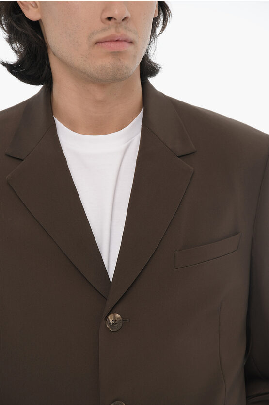 Abito 3 Bottoni Slim Fit Due Spacchi Revers Classico