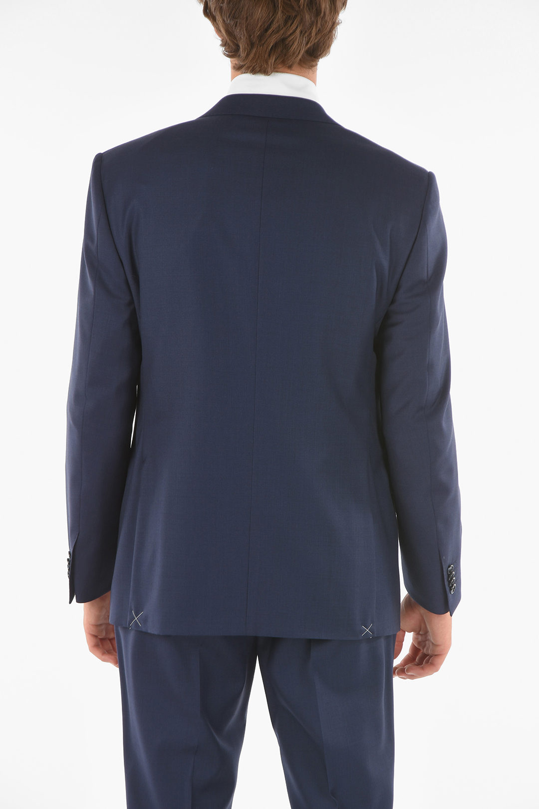 Abito Smoking Uomo 3 Pezzi Con Gilet - Revers A Lancia, 1 Bottone, Elegante Per Cerimonie - Foto 6