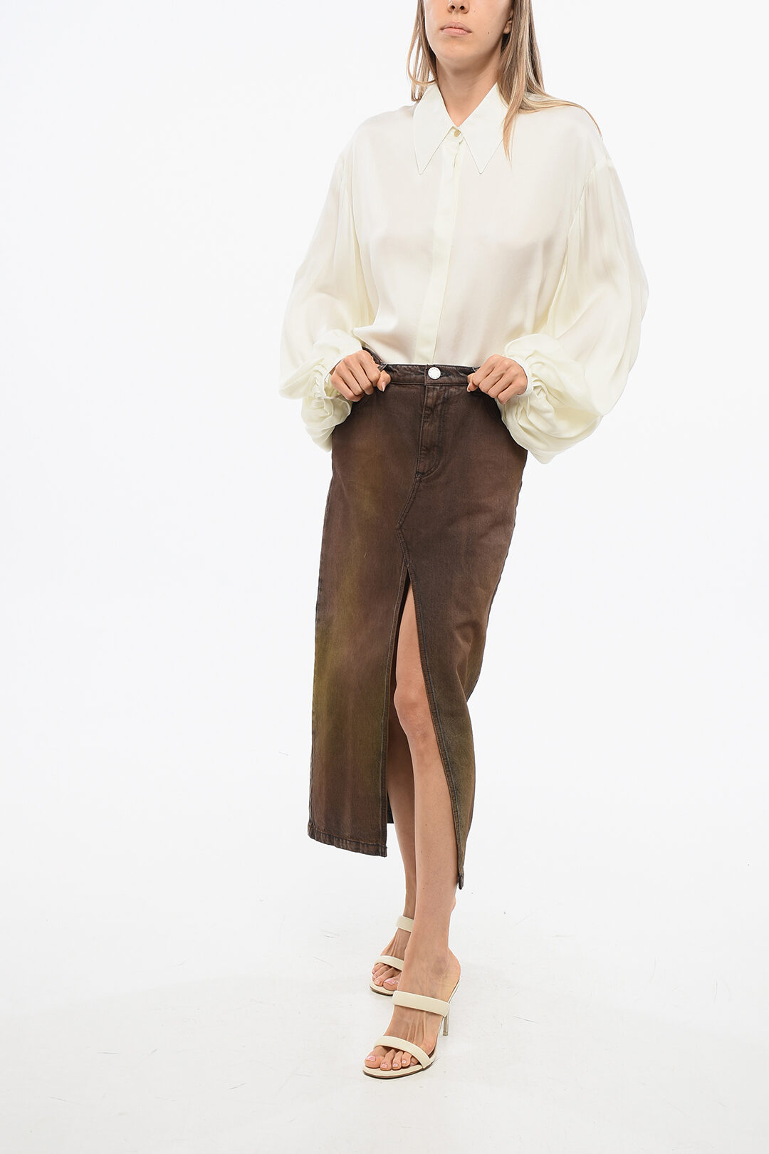 SPLIT POCKET DRESS ACID ABBEY