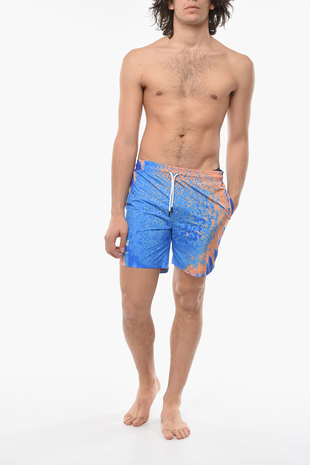 MSFTSrep Acid Wash Effect Swim shorts men Glamood Outlet