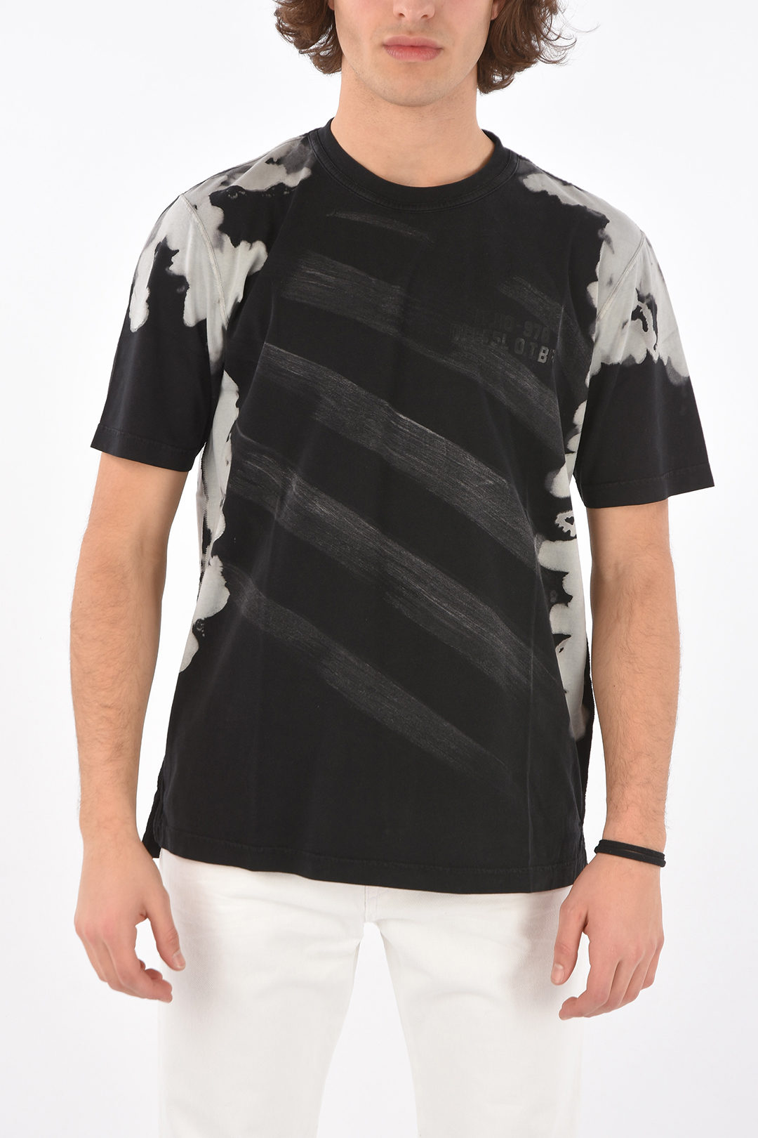 washed effect t shirt