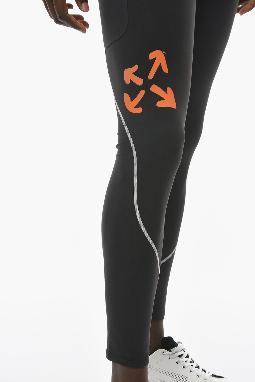 Off-White ACTIVE Printed Logo COMPRESSION Thermal Leggings men - Glamood  Outlet