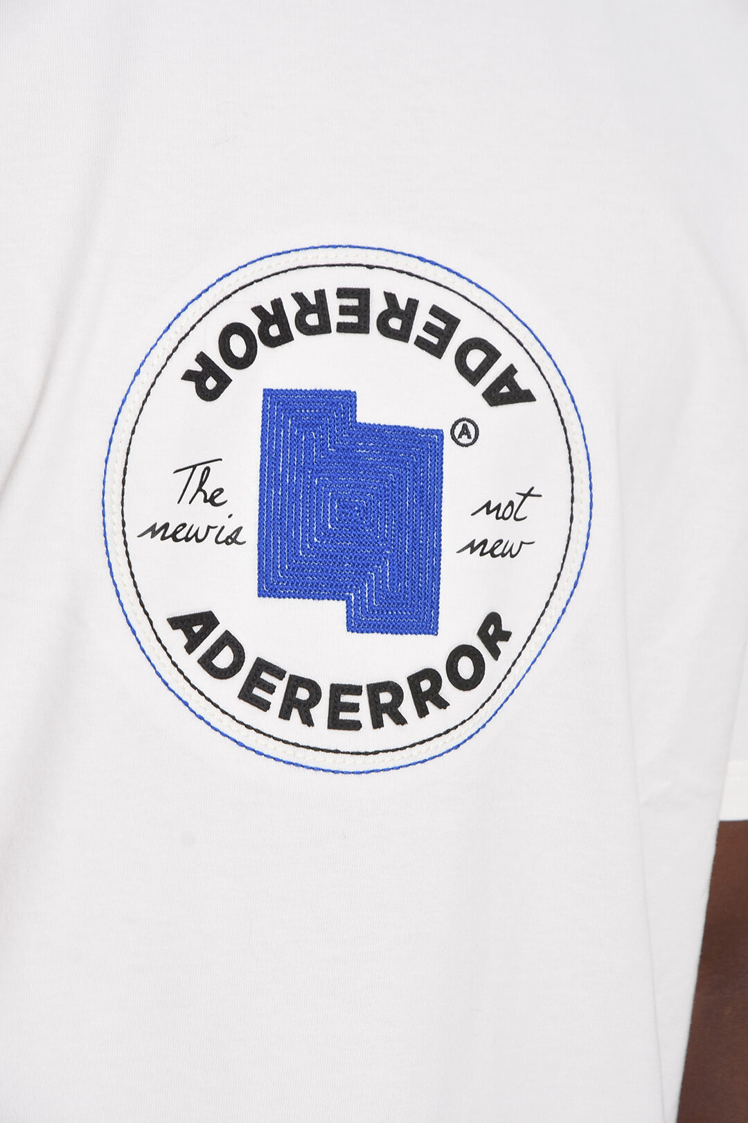 Tシャツ・カットソー Ader Error Geomid Logo T-Shirt White Ader Error - Nolc Logo T-shirt | HBX - Globally Curated