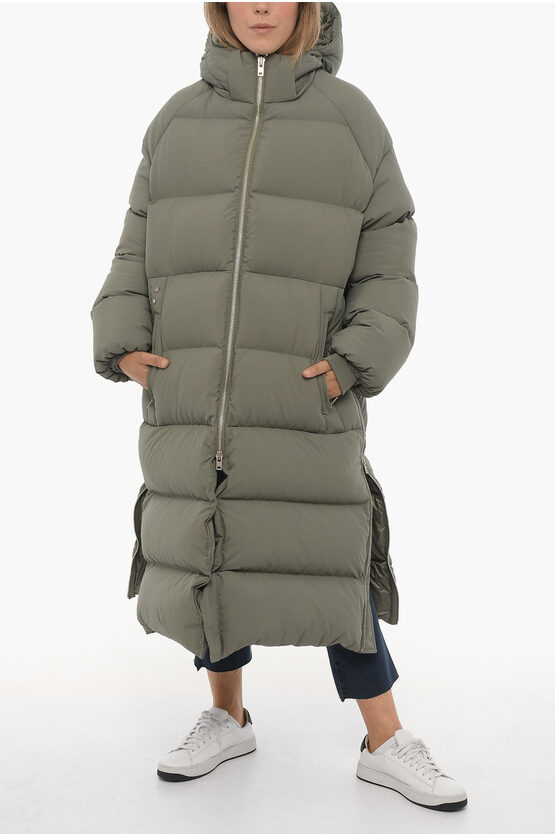 Y-3 BY YOHJI YAMAMOTO ADIDAS OVERSIZED DOWN JACKET WITH HOOD 