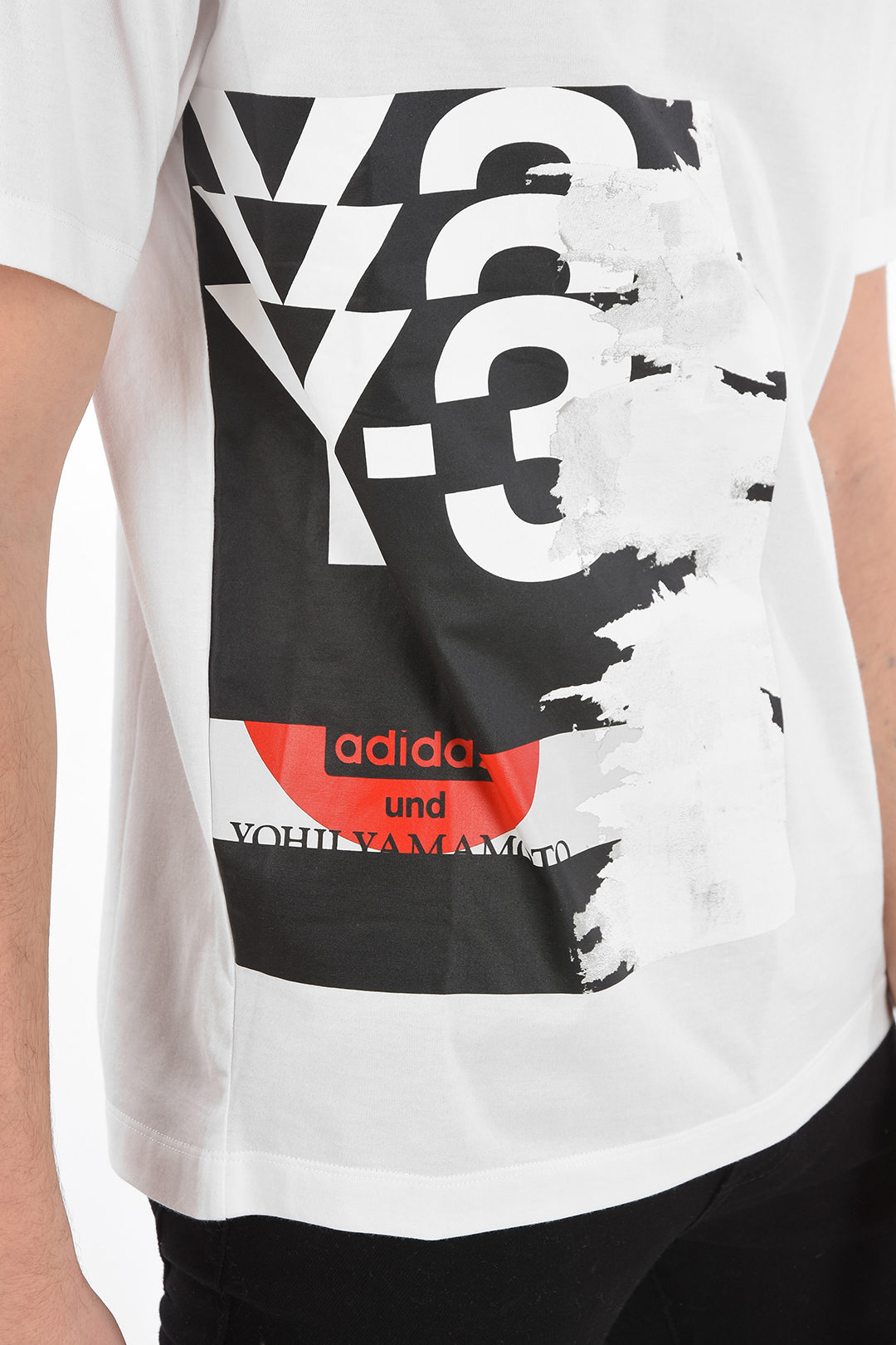 Y-3 by Yohji Yamamoto ADIDAS Oversized T-shirt men - Glamood
