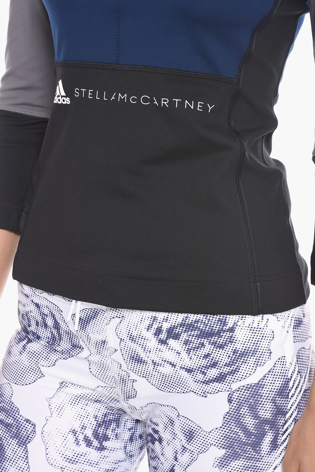 Stella McCartney PARLEY Long-sleeved Fitness with Logo Print - Outlet