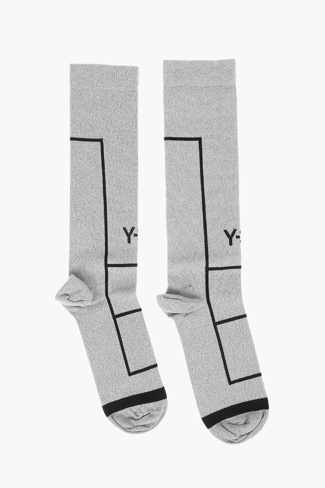 Y-3 by Yohji Yamamoto ADIDAS stretch long socks men women - Glamood Outlet