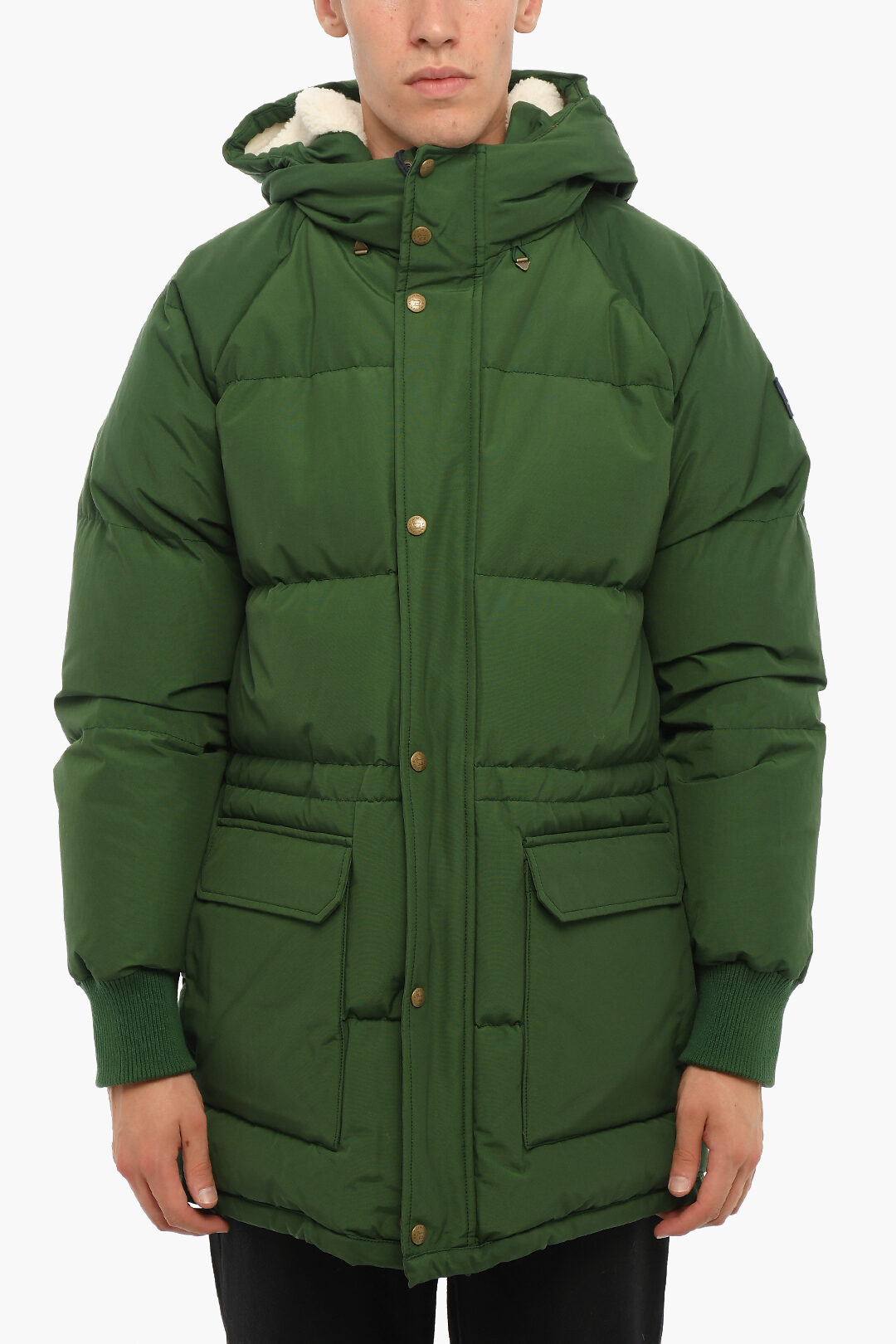 Woolrich Aime' Leon Dore Front Buttoning Down Jacket