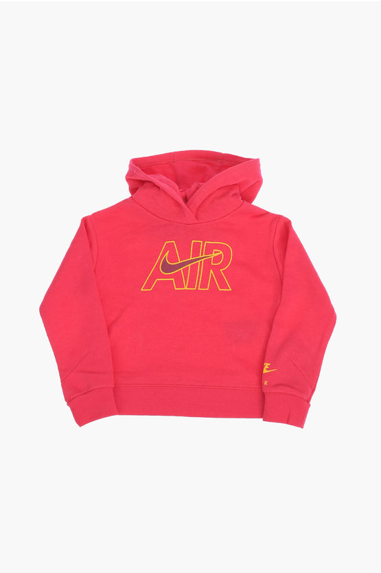 AIR contrasting logo printed Jogger and Sweatshirt Set