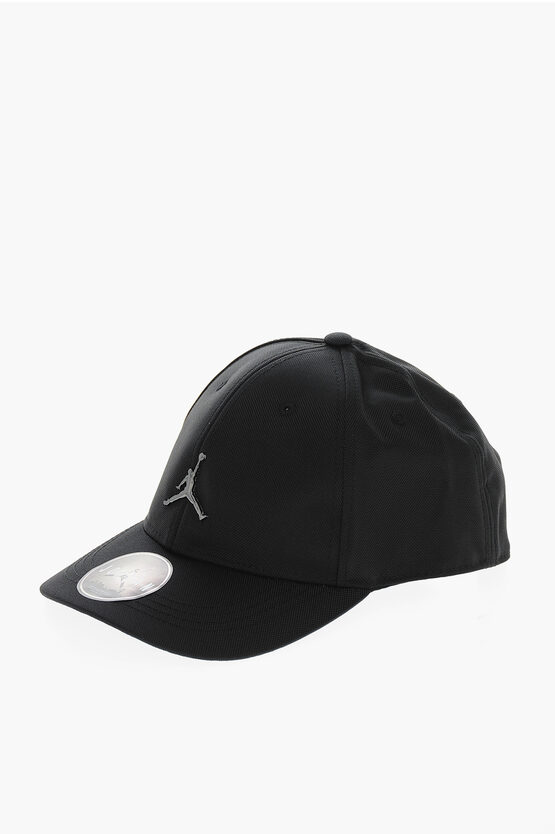 AIR JORDAN Cappello Baseball in Tinta Unita con Logo in Metallo