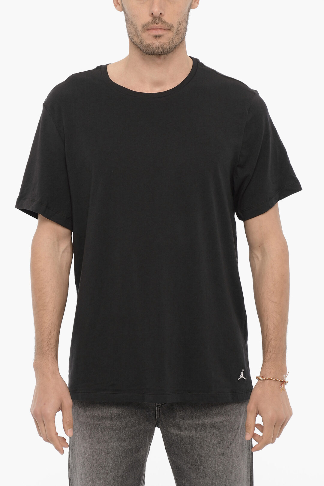 ajtwm　2点セット Nike AIR JORDAN Cotton Stretch 2 Pairs Of Crew-neck T-shirt
