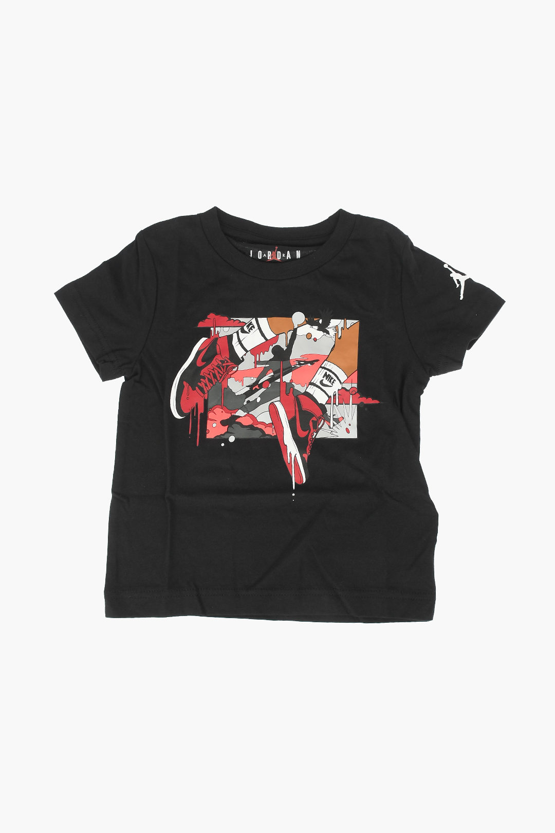 AIR JORDAN crew-neck JUMPMAN t-shirt with print on the front