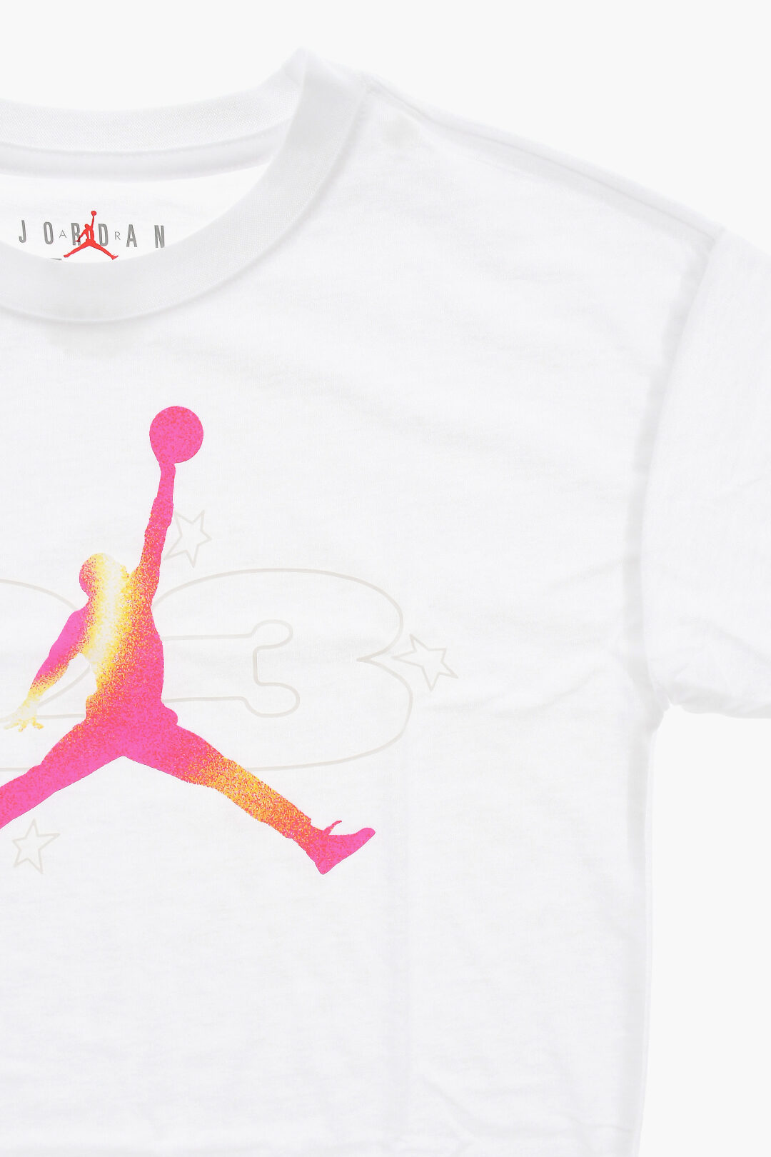 Nike KIDS AIR JORDAN Crew-neck T-shirt with Gradient Print