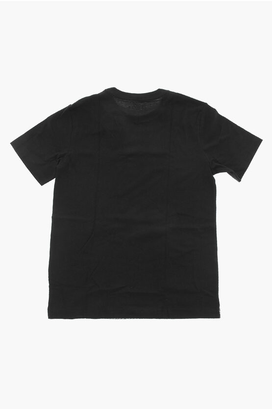 AIR JORDAN Crew-neck T-shirt with Gradient Print