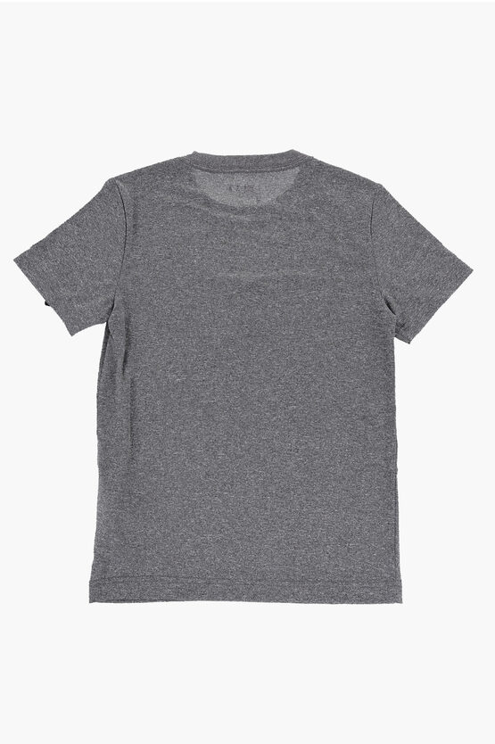 AIR JORDAN Crew-neck T-shirt With Maxi Frontal Logo