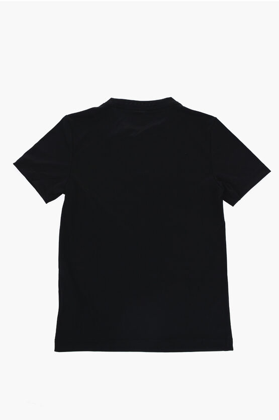 AIR JORDAN Dri-Fit Crew-neck T-Shirt with Printed Logo