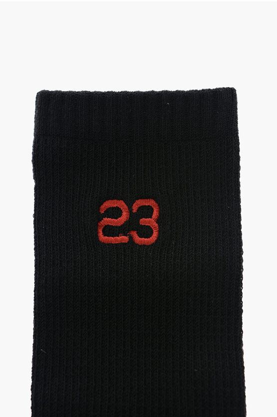 AIR JORDAN Embroidered Long 3 Pairs Of Socks Set