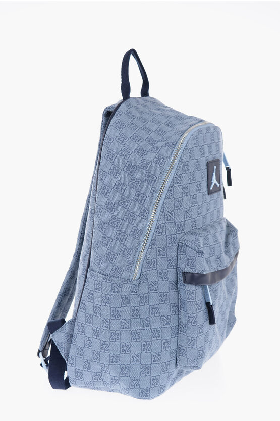 Nike AIR JORDAN Fabric Backpack with All-Over Monogram