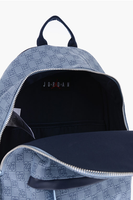 AIR JORDAN Fabric Backpack with All-Over Monogram