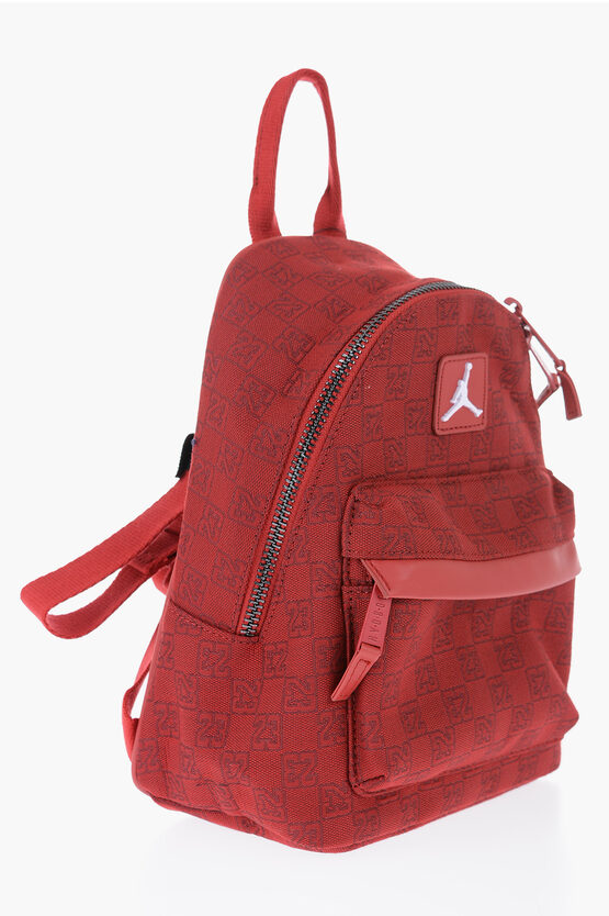 AIR JORDAN Fabric Mini Backpack with All-Over Monogram