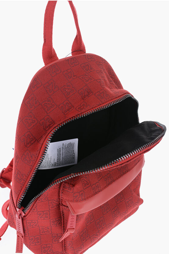 AIR JORDAN Fabric Mini Backpack with All-Over Monogram