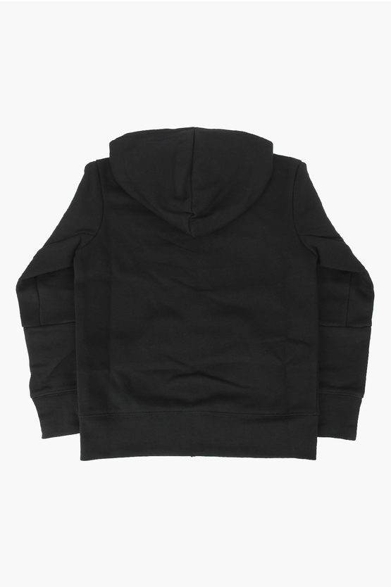 AIR JORDAN felpa JUMPMAN a tinta unita con cappuccio e chiusura zip