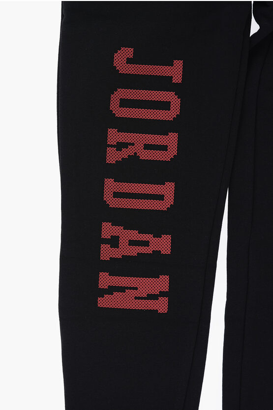 AIR JORDAN Fleeced-Cotton Blend MJ ESSENTIALS Joggers