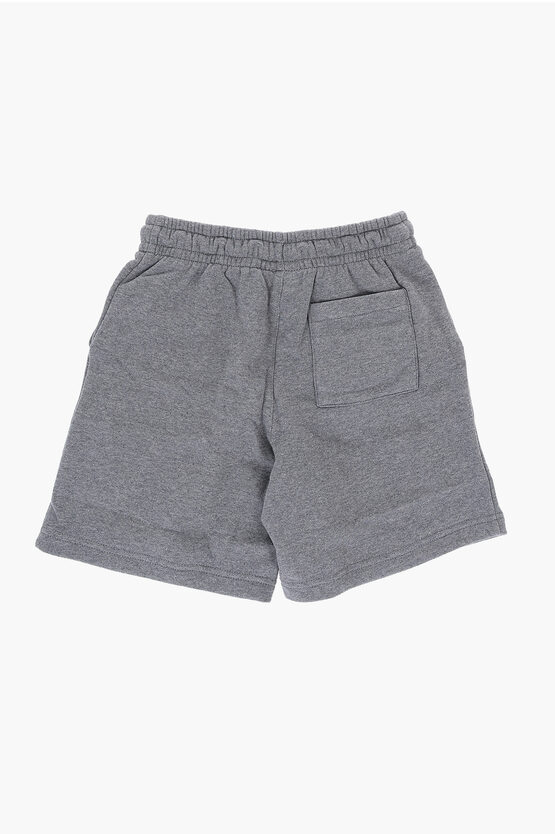 AIR JORDAN Fleeced-Cotton Shorts with Drawstring Waist