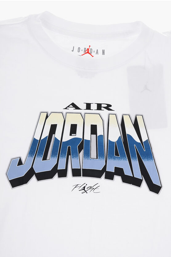 AIR JORDAN Front Printed crew-neck T-Shirt