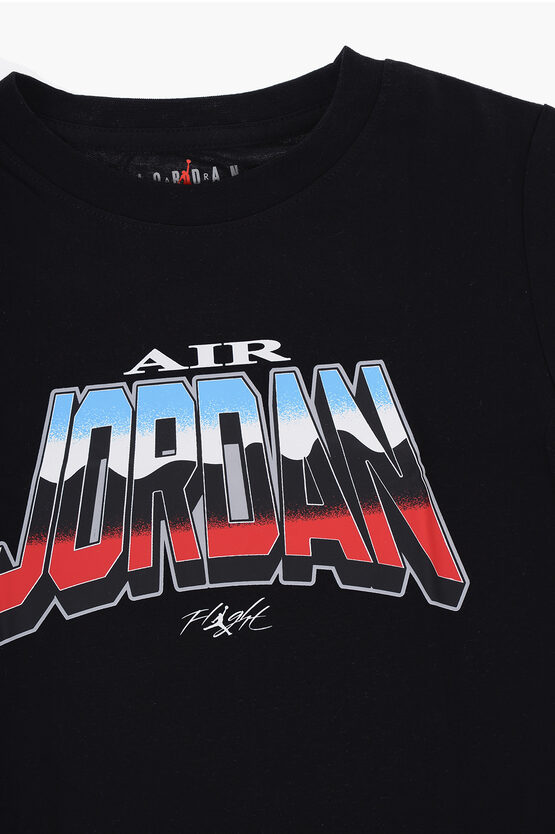 AIR JORDAN Front Printed crew-neck T-Shirt