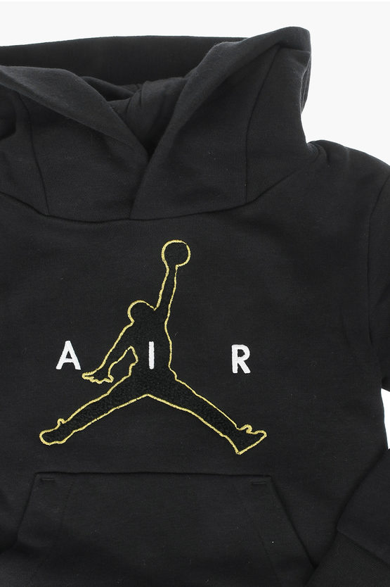 AIR JORDAN hooded JUMPMAN sweatshirt with embroidery on the front