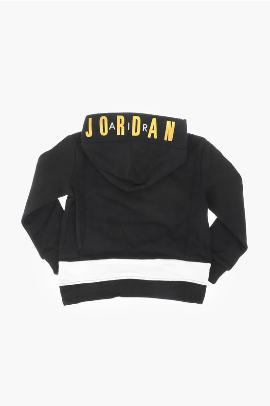AIR JORDAN hooded JUMPMAN sweatshirt with embroidery on the front