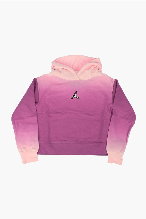 Nike Air Jordan Hoodie Sweatshirt In Pink