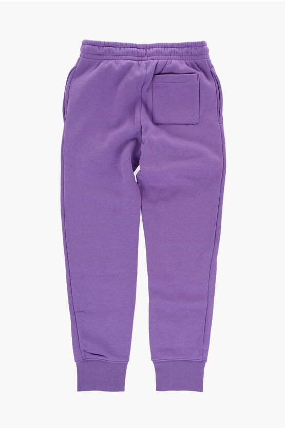 AIR JORDAN Joggers in Misto Cotone Felpato con Logo Ricamato