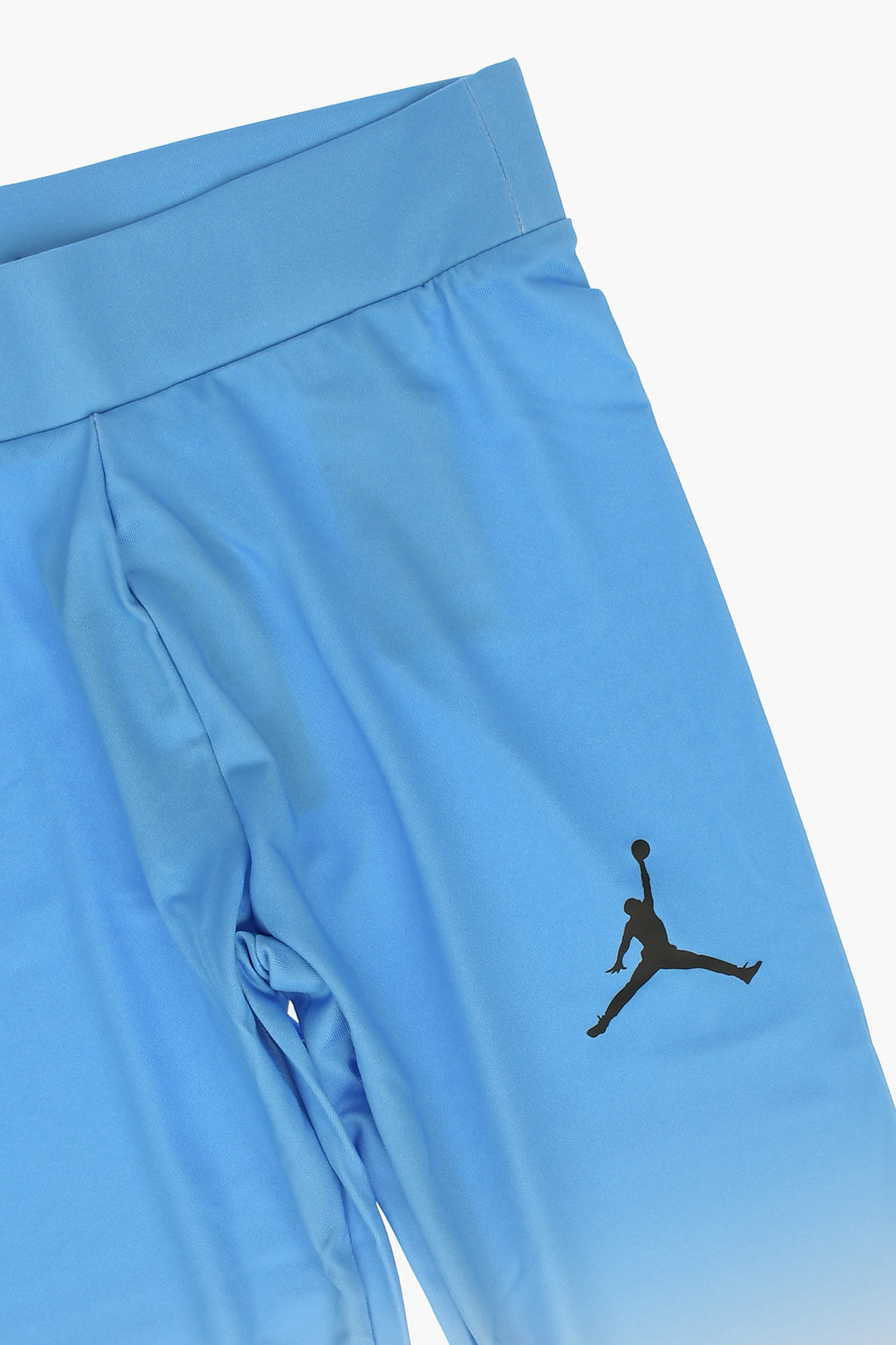 Nike KIDS AIR JORDAN Contarsting Logo Print Solid Color Leggings
