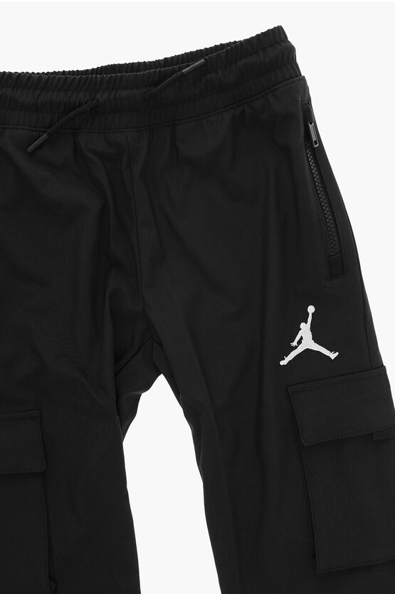  AIR JORDAN Pantaloni Cargo POST UP Multitasca con Elastico in Vita