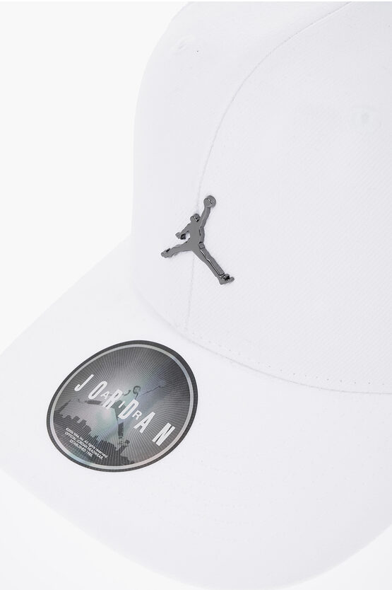 AIR JORDAN Perforated Solid Color Cap with Metal Logo