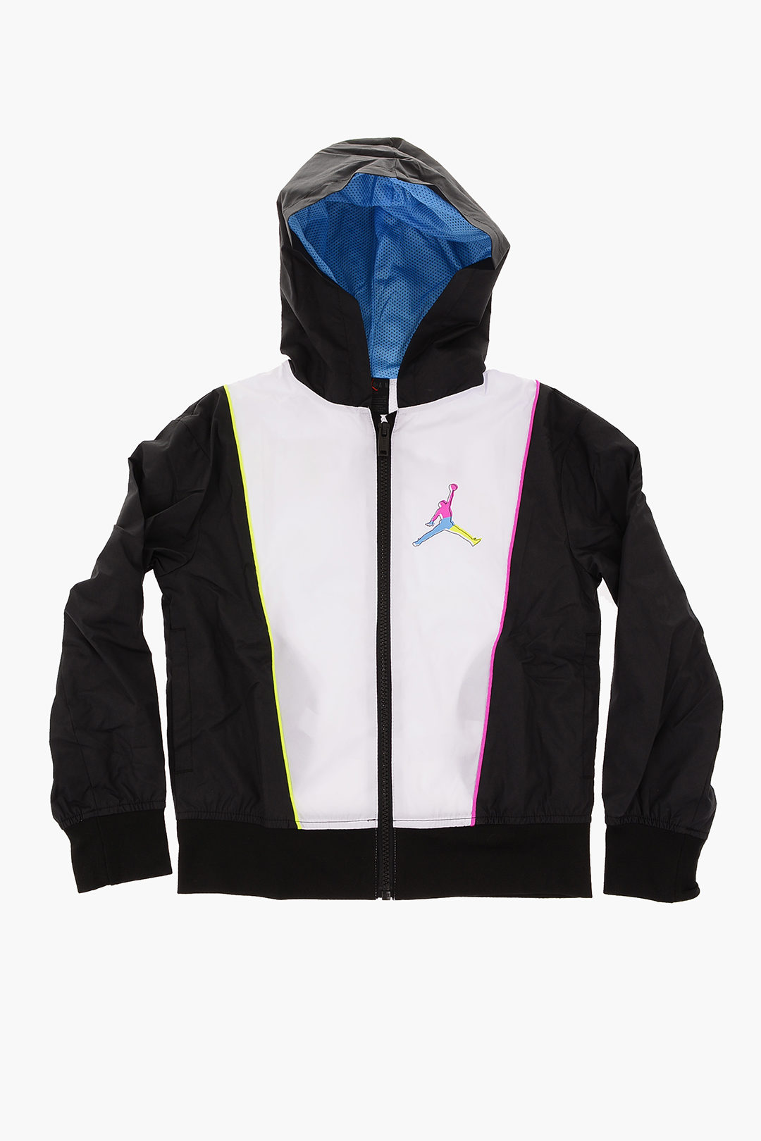 Nike Air Jordan Youth Boys Wings Hooded Fleece Lined Windbreaker Jacket  Size: L