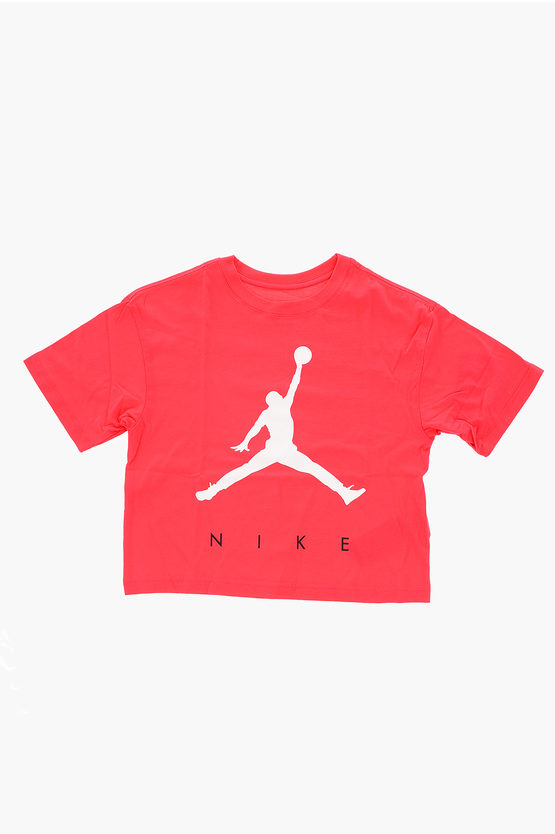 Nike Kids' Air Jordan Printed T-shirt In Red