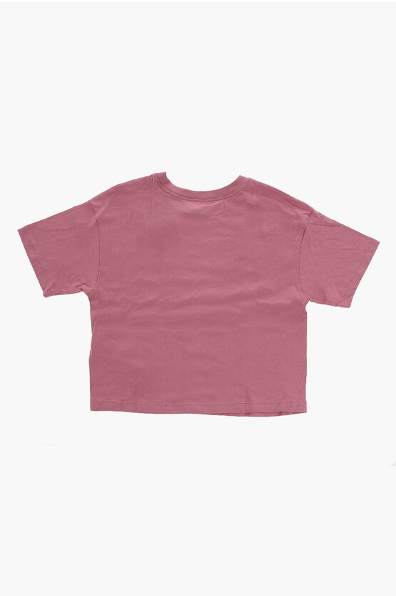 AIR JORDAN Rundhals-T-Shirt aus Baumwolle mit Frontprint