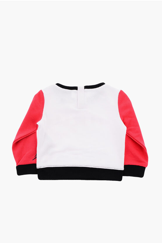 AIR JORDAN Set Felpa Girocollo in Cotone Felpato e Leggings