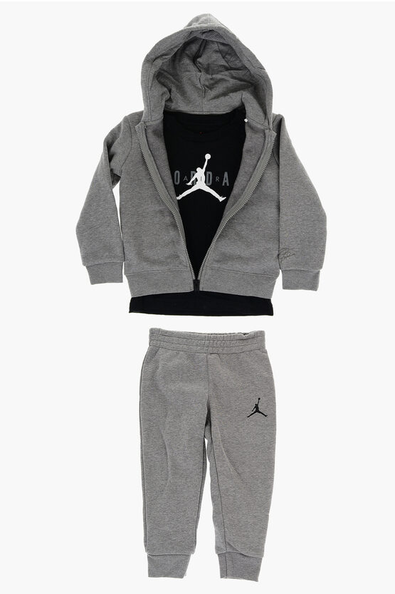 Nike KIDS AIR JORDAN felpa a tinta unita con cappuccio bambino