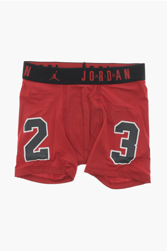 AIR JORDAN Set of 2 Dri-Fit Boxer with Logoed Elastic Waistband