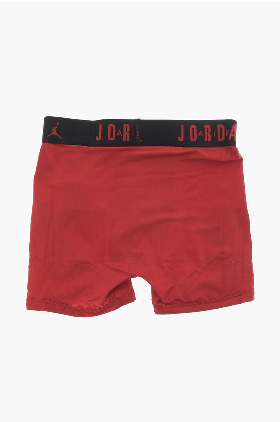 AIR JORDAN Set of 2 Dri-Fit Boxer with Logoed Elastic Waistband