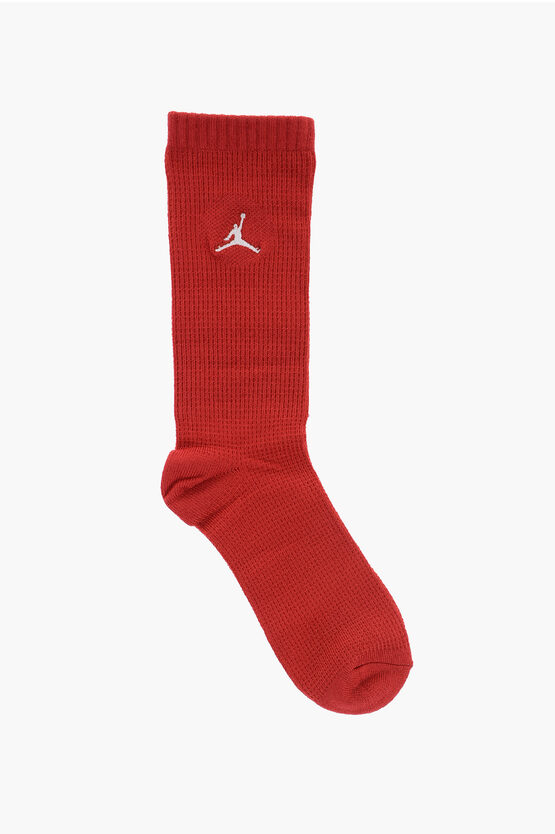 AIR JORDAN Set Of 3 Pairs Of Long Embroidered Socks
